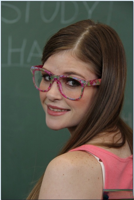 Naughty teacher Vanessa Sixxx unveils her very hairy pussy in class