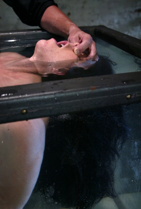 Water Bondage performed by Julie Night XXX Pics