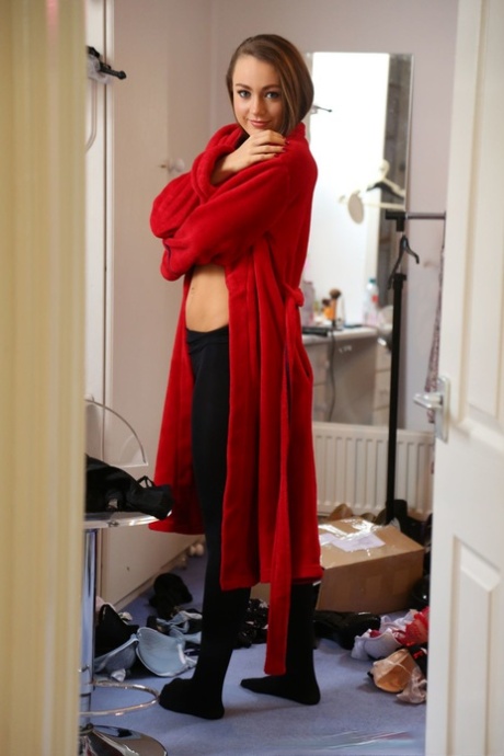 Sultry amateur models posing in exotic lingerie at the photoshoot