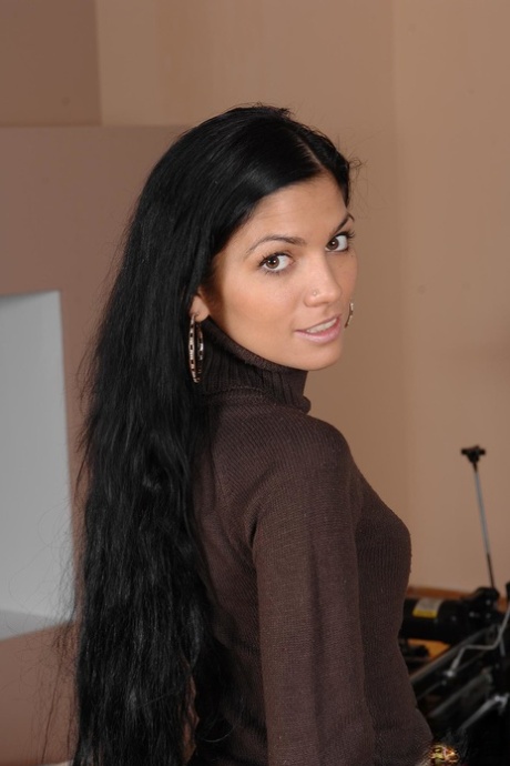 Skinny Hungarian newbie Pure Angel reveals her innocent holes & sexy feet