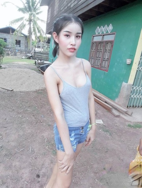 Sexy Asian shemale Nancy posing in various sexy outfits in her compilation