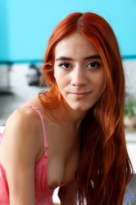 Sexy teen Little Chloe exposes her slim figure and tasty fuck holes