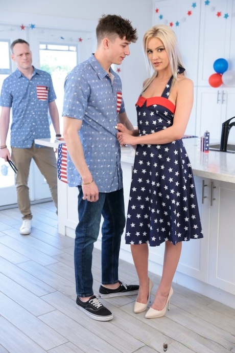 Dating My Stepson performed by Cherry Kiss, Parker Ambrose Sex Gallery