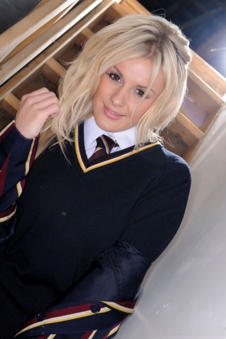 College Uniform starring Amy Green Naked Pics