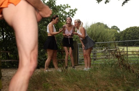 Pure CFNM Charlotte Rose, Emily Walters, Kayleigh Davis