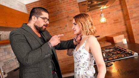 Nice And Slutty starring Alex Duca, Nina Rox XXX Porn Pics
