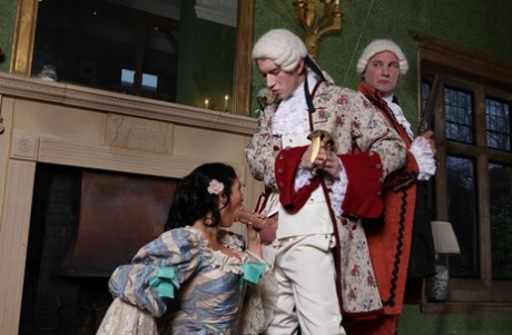 Saucy big boobed beauty Emily B gets roughly banged by Sir Danny D